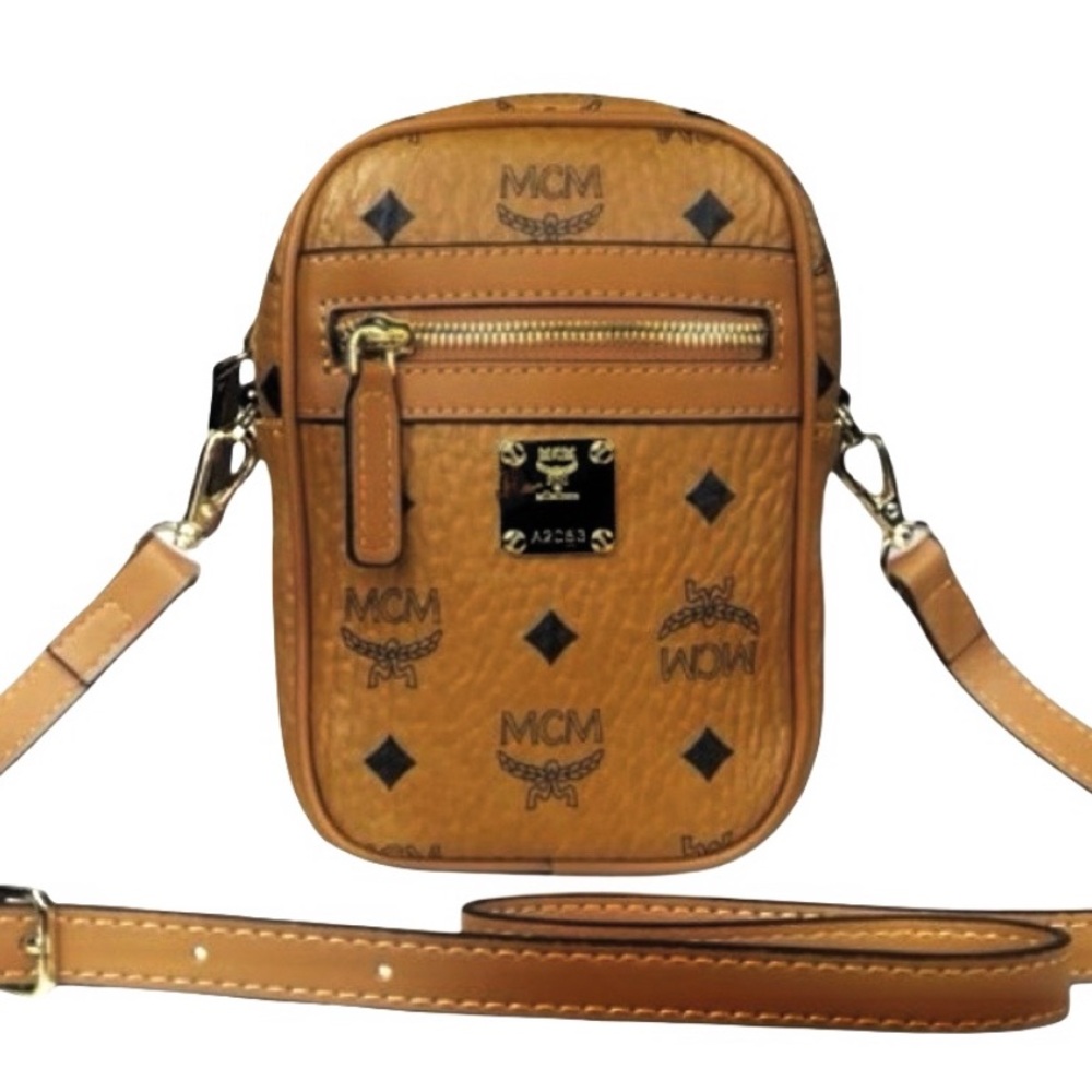 MCM Spectrum Diamond Camera Crossbody Bag